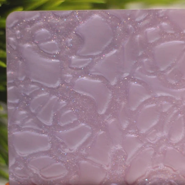 Lavender Crackle - Printed Acrylic Blanks (Numerous Styles)