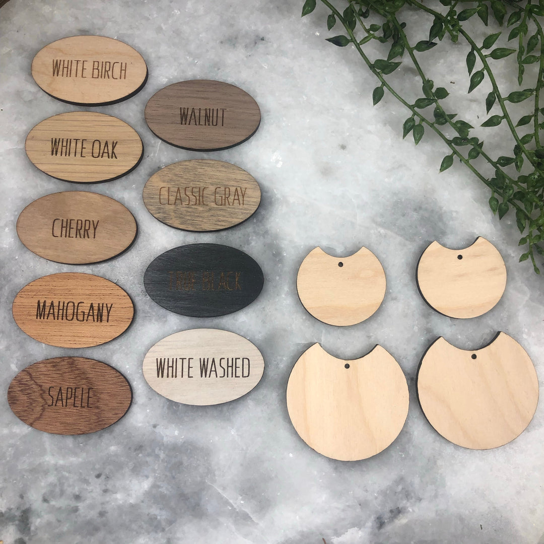 Poinsetta - Printed Wood Blanks (Numerous Styles)