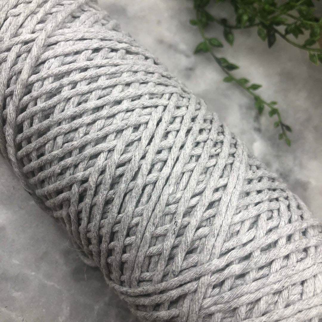 Macrame Cord - Light Gray (1 Spool)