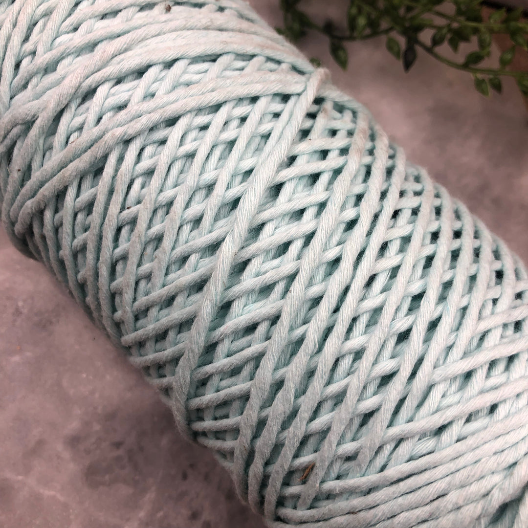 Macrame Cord - Blue Mint (1 Spool)